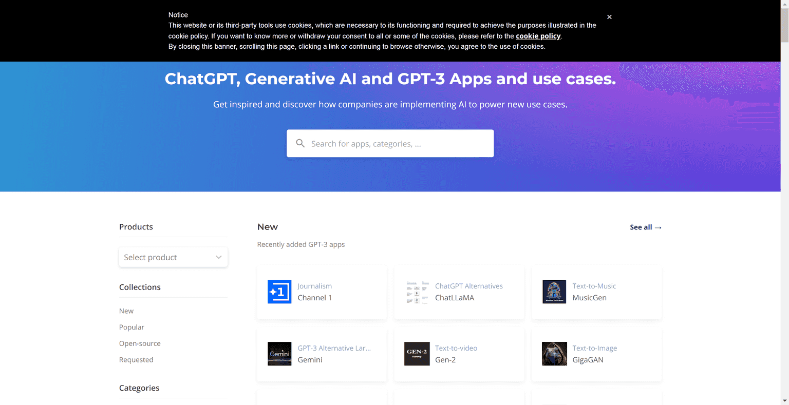 ChatGPT, GenerativeAI, and GPT-3 applications and use cases.