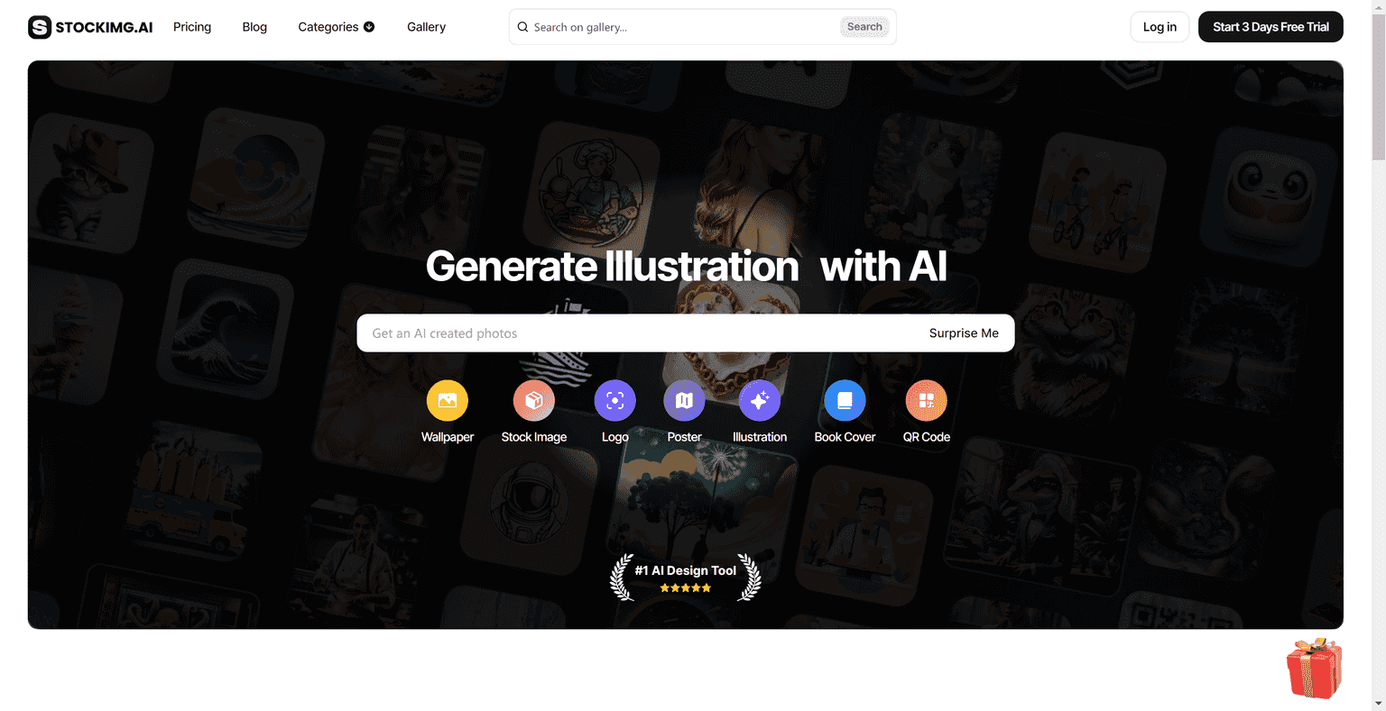 Easily generate AI logos, AI book covers, AI posters, etc.