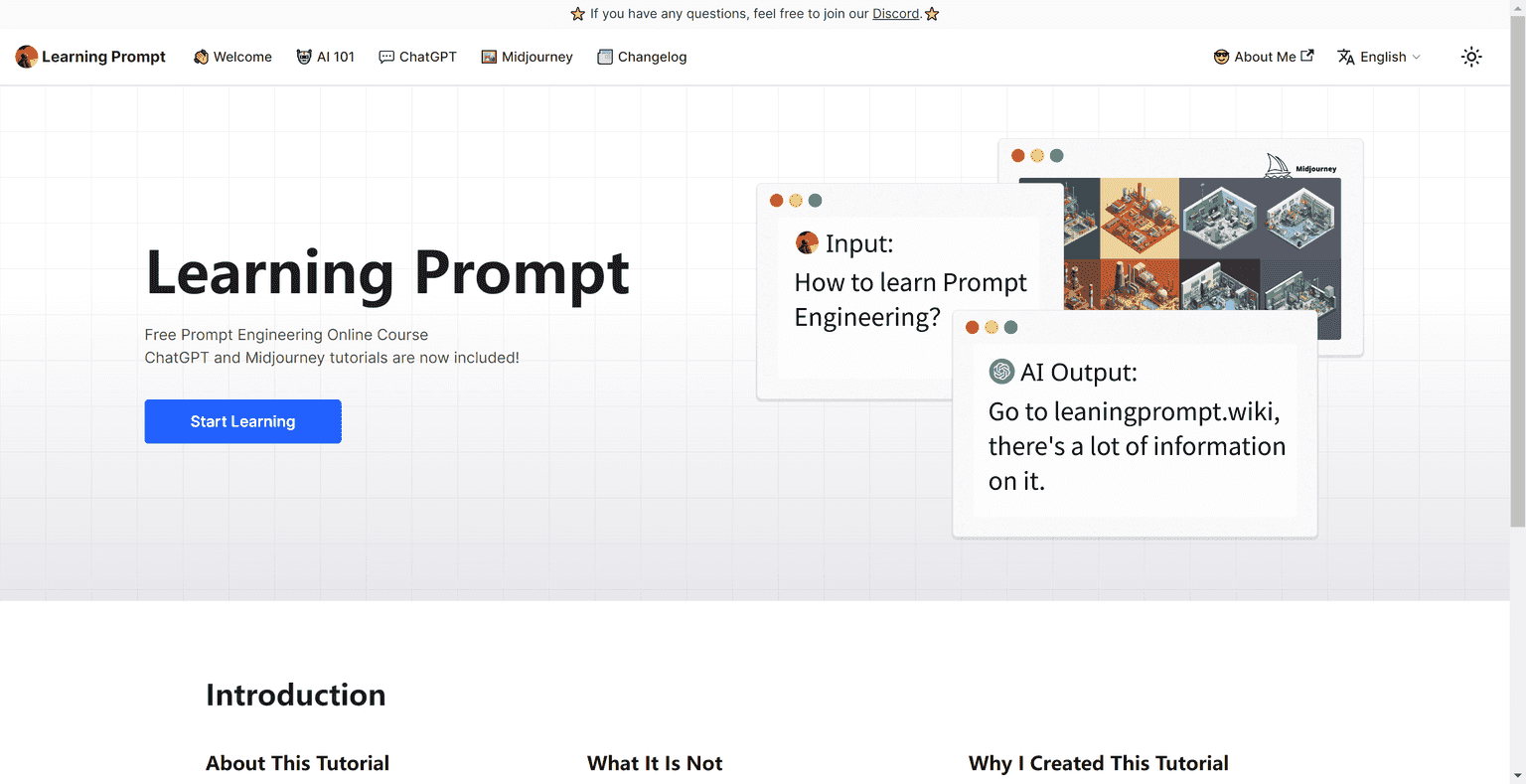 Free PromptEngineering tutorials