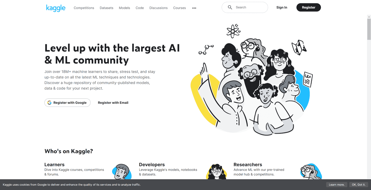 Machine learning and data science community