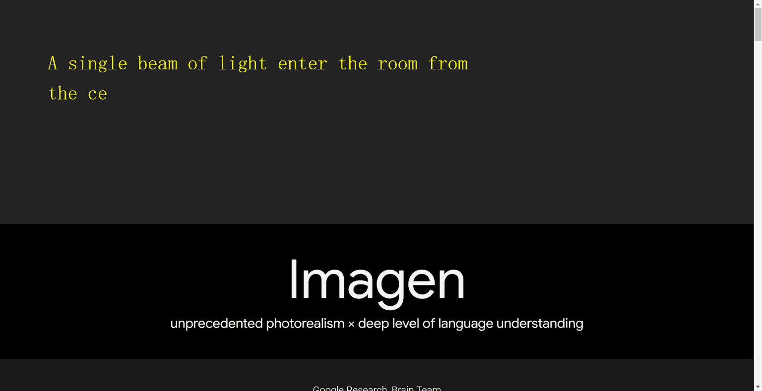 Google AI text-to-image generation model