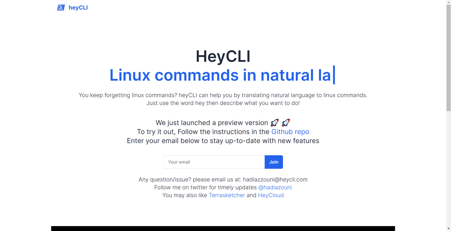 Natural language translated into CLI commands