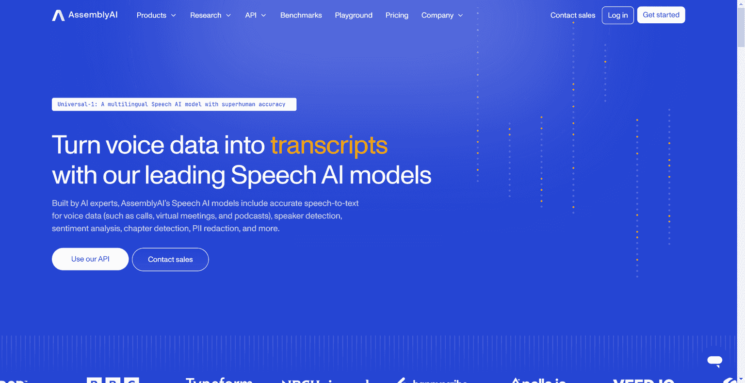 AI Model for Transcription and Understanding of Speech