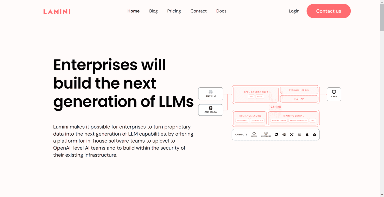 Engine for low-threshold and fast customization of large language models