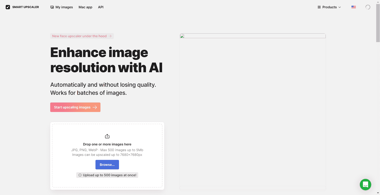 AI Image Lossless Enlarger