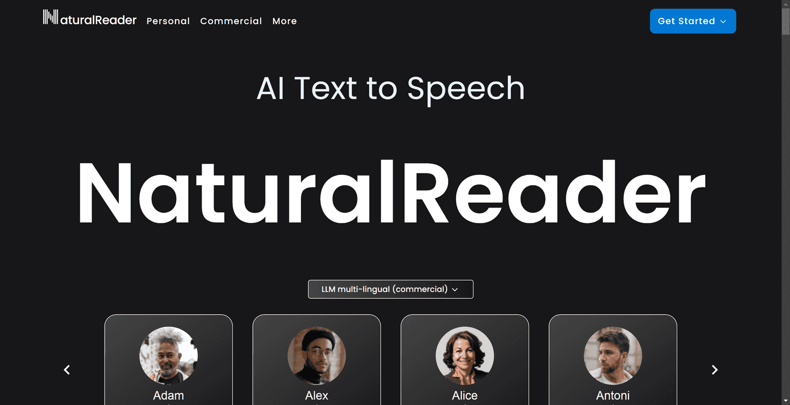 AI Text-to-Speech Tool