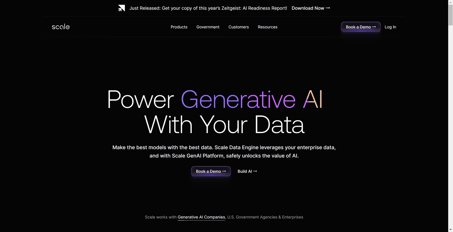 AI machine learning labeling training platform