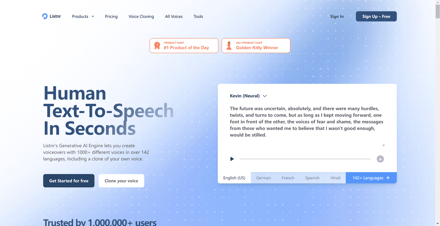 AI Text-to-Speech Generator